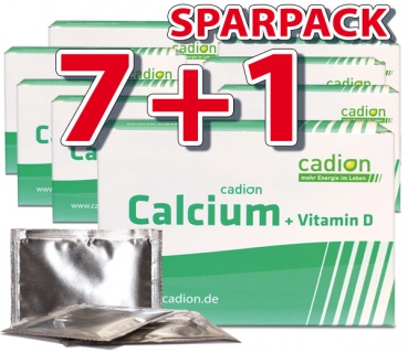Calcium mit Vitamin D3 (8 Pckg. je 30 Beutel zu 8g)