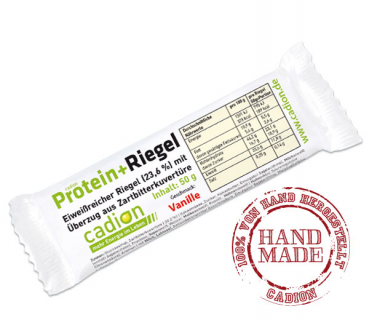 Protein+ Eiweiß Riegel Vanille 50g