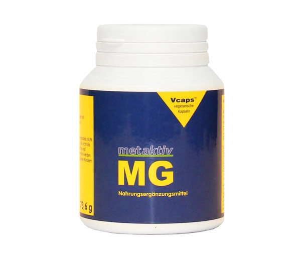 metaktiv MG Magnesium (8 Dosen je 90 Kapseln)