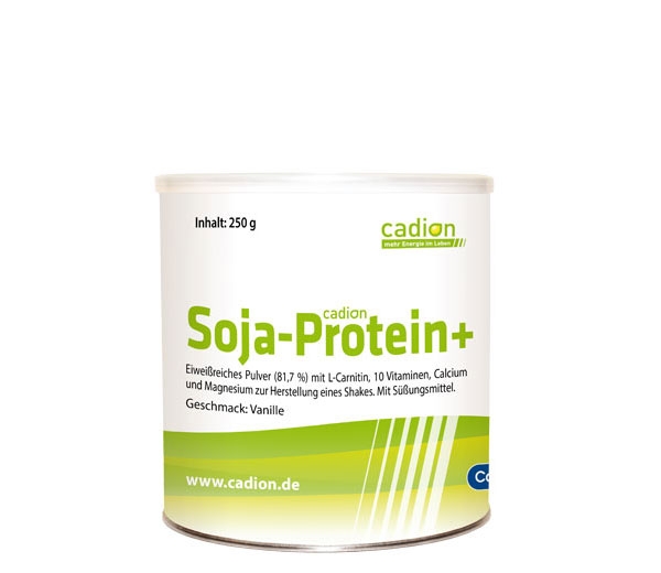 Protein+ Soja-Eiweiss     (Dose je 250 g)